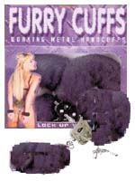 Black Furry Handcuffs