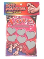 Little Love Treat Lotto Scratcher Ticket