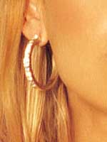 Chrystal Big Hoop Earrings