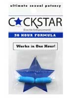Cockstar Sexual Potency Formula Packet (2 capsules)