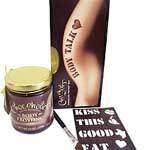 Chocoholics Body Talk Chocolate Tattoo Kit