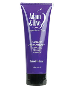 Adam and Eve Ginger Pheromone Lubricating Massage - A8307-9