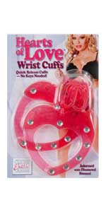 Hearts of Love Wrist Cuffs