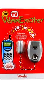 Vibraexciter Cell Phone 10 Function Bullet Stimulator