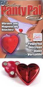 Vibrating Red Heart Panty Pal