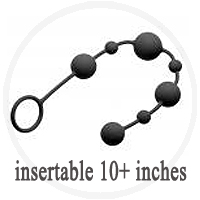 Anal Beads Insertable 10 Plus Inches