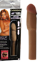 CyberSkin Transformer 4 Inch Extension Cinnamon