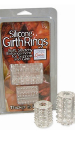 Silicone Girth Cock Rings ~  SE1618-00