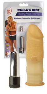 Worlds Best Vibrating Natural Penis Extension ~  A8709-6