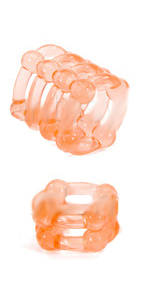 Buckshot Orange Silicone Rings