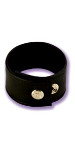 COLT Leather Cock and Ball Strap Double Wide Strap