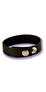 COLT Leather Cock and Ball Strap Adjustable 3-Snap