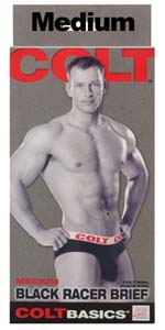 COLT Black Racer Brief ~ Medium