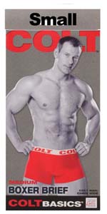 COLT Red Boxer Brief ~ Small