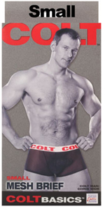 COLT Black Mesh Brief ~ Small