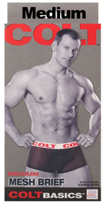 COLT Black Mesh Brief ~ Medium