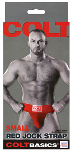 COLT Basics Red Jock Strap ~ Small