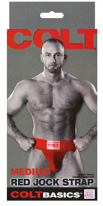 COLT Basics Red Jock Strap ~ Medium