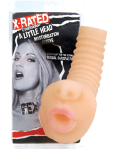 X-Rated A Little Head CyberSkin Sleeve X-Rated A Little Head