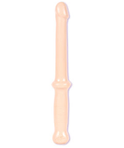 Anal Push White Dildo