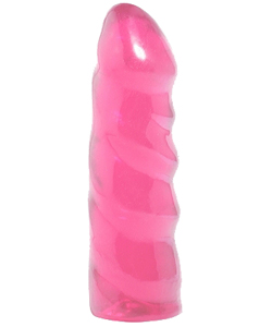 6 Inch Basix Rubber Works Dong Pink