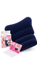 Adam and Eve Inflatable Love Pillow with Booklet ~ A8102-7