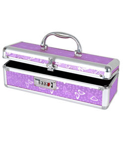 Lockable Vibe Case, Purple [Medium]