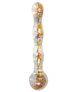 Glass Dreams Amber Smooth Waves