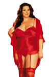 Intimate Attitudes Plus Size Garter Belts
