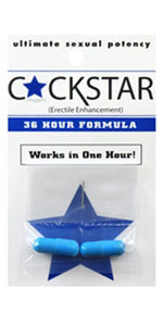 Cockstar Sexual Potency Formula Packet [2 capsules]