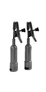 Variations Wireless Vibrating Black Nipple Clamps