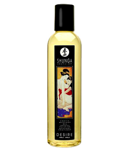 Shunga Desire Vanilla Erotic Massage Oil