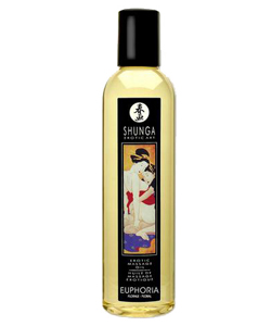 Shunga Euphoria Flora Erotic Massage Oil