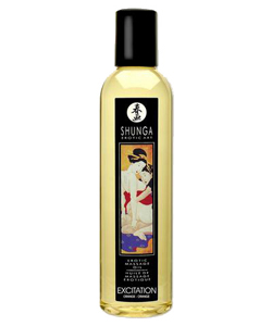 Shunga Excitation Orange Erotic Massage Oil