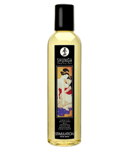 Stimulation Peach Erotic Massage Oil