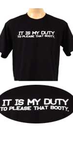 Crew Neck Short Sleeve   Slogan: It Is My Duty