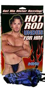 Hot Rod Crotchless UNdies For Him