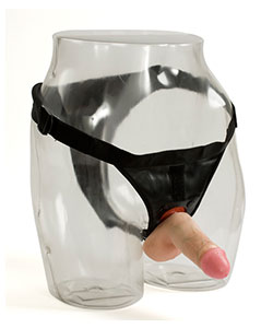 Vac-U-Lock Ultra Harness With 5 Inch Realistic Cock