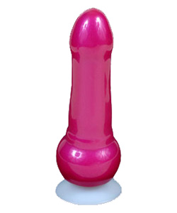 Fuchsia Dong and Suction Cup Plug
