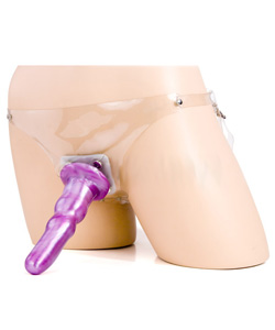Radiant Gems G Spot Purple Vac-U-Lock Harness