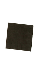 10 Inch Beverage Black Napkins ~ AMS-50015.10