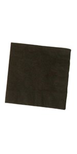 16 Inch Dinner Black Napkins ~ AMS-52015.10