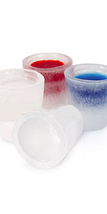 Arctic Ice Shots Shot Glasses, 4 PC