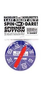 Bachelor Spinner Button