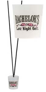 Bachelors Hanging Shot Glass