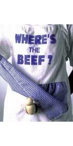 Wheres The Beef Chefs Apron