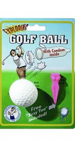 Exploding Golf Ball
