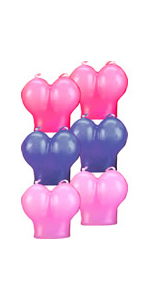Mini Boobie Party Candles