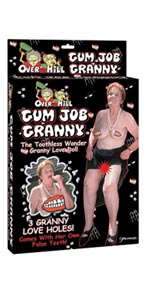 Gum Job Granny Blow Up Doll   - PD8373-00