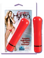 Red Waterproof Gyrating Hydro Massager